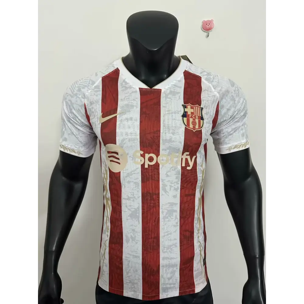 FC Barcelone Rouge/Blanc Version Joueur 2025/2026