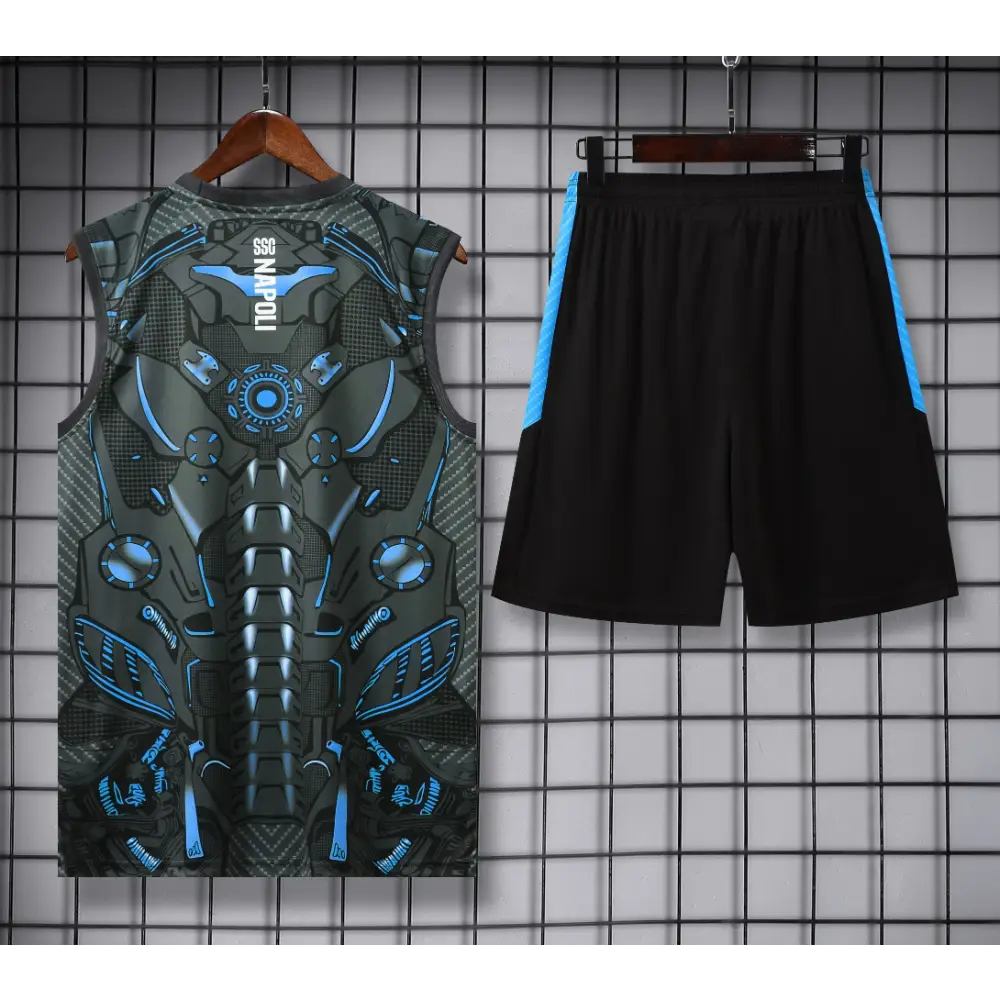 Kit Entraînement Naples SSC Noir 2025/2026