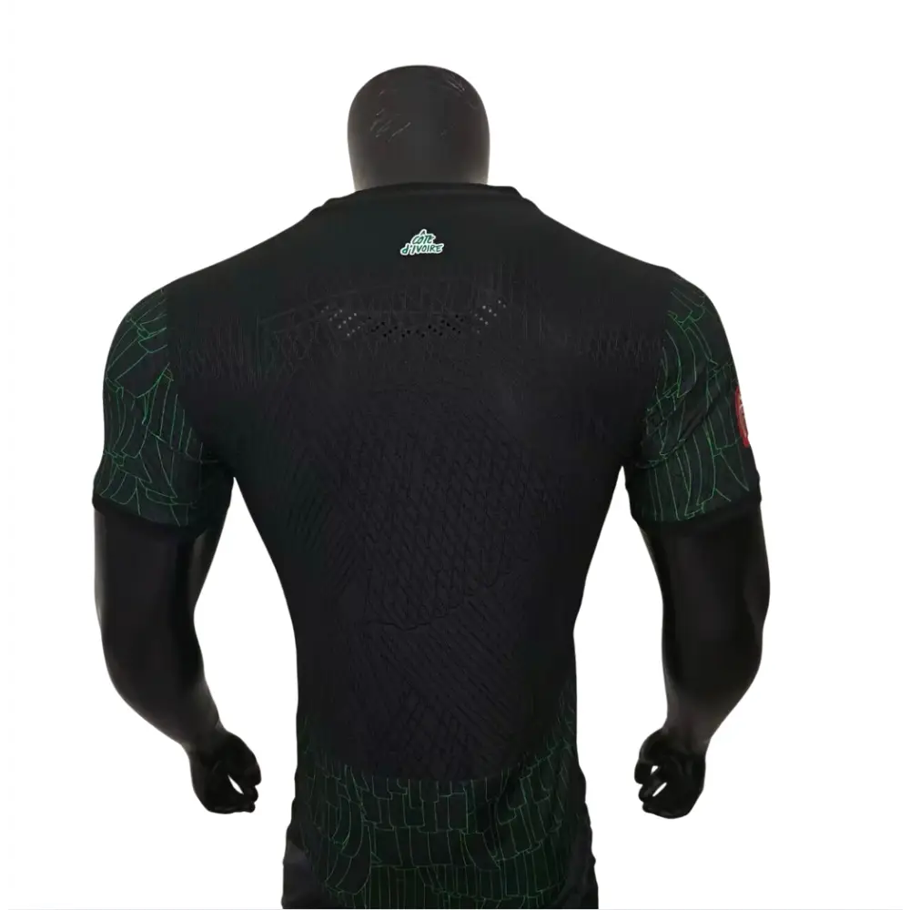 Maillot Cote d'Ivoire Noir Version Joueur 2025/2026