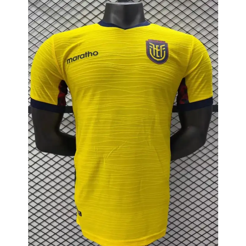 Maillot Equateur Coupe du Monde 2026 Domicile Version joueur