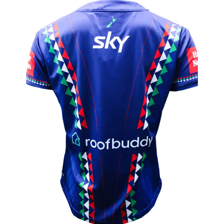 Maillot Rugby Warriors NRL 2026 Indigenous (Bleu)