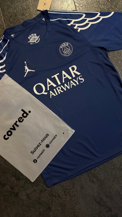 Paris Saint-Germain ( PSG ) - Quatrième maillot 24/25 - Bleu