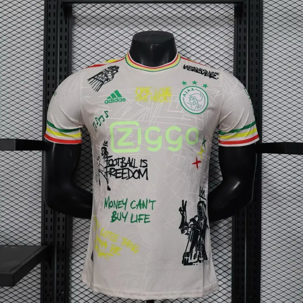 Ajax Amsterdam Bob Marley khaki 2025/2026