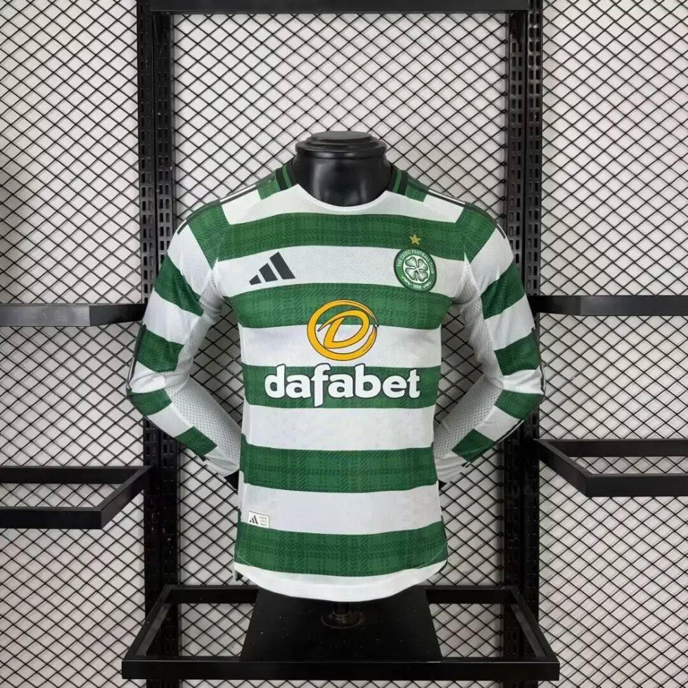 Celtic Domicile Manches Longues 2025/2026
