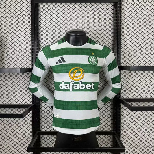 Celtic Domicile Manches Longues 2025/2026