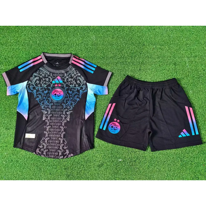 Kit enfant Algérie noir et bleu 2025/2026