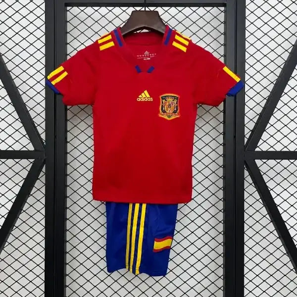 Kit enfant Espagne Domicile Retro 2010
