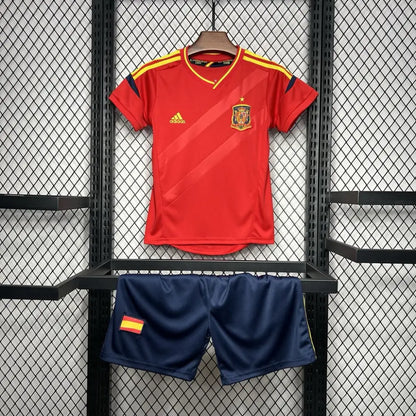 Kit enfant Espagne Domicile Retro 2012
