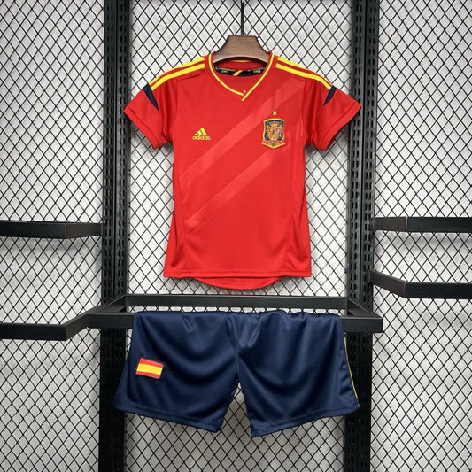 Kit enfant Espagne Domicile Retro 2012