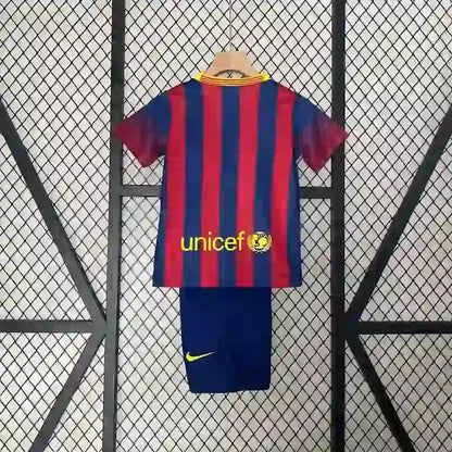 Kit Enfant FC Barcelone Domicile Retro 2013/2014