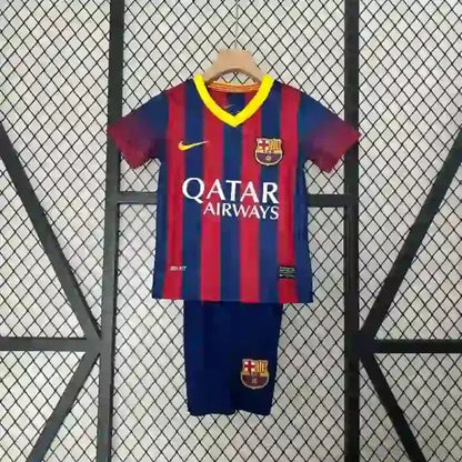 Kit Enfant FC Barcelone Domicile Retro 2013/2014