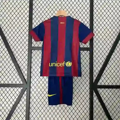 Kit Enfant FC Barcelone Domicile Retro 2014/2015
