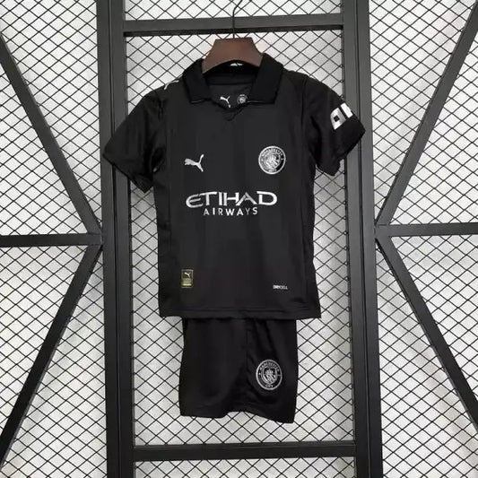 Kit enfant Manchester City Extérieur 2025/2026