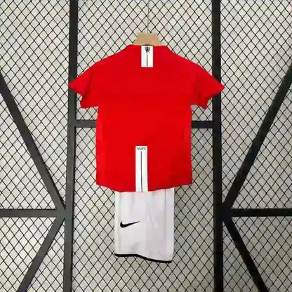 Kit Enfant Manchester United Domicile Retro 2007/2008