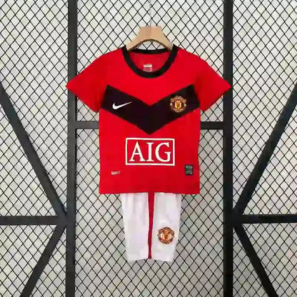 Kit Enfant Manchester United Domicile Retro 2009/2010