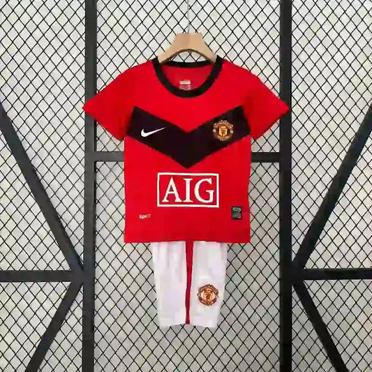 Kit Enfant Manchester United Domicile Retro 2009/2010