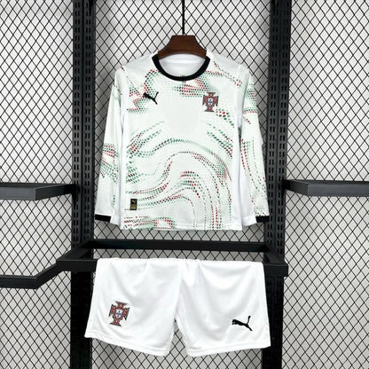 Kit enfant Portugal Extérieur Manches Longues 2025/2026