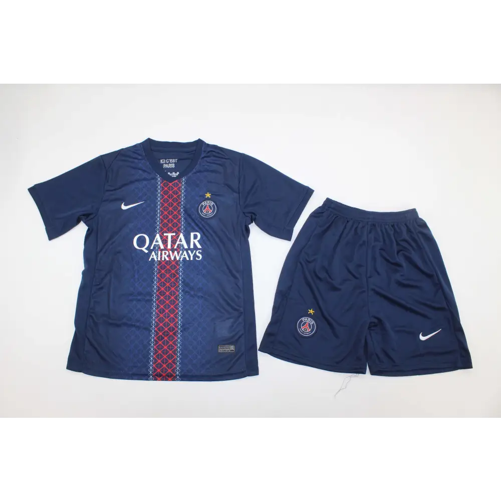 Kit Enfant PSG Domicile Étoile 2025/2026