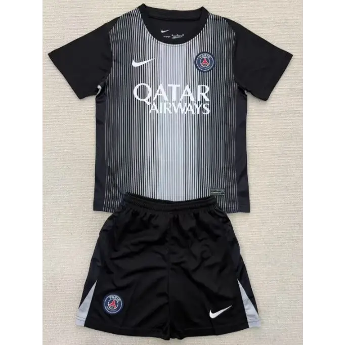 Kit Enfant PSG Gardien noir 2025/2026