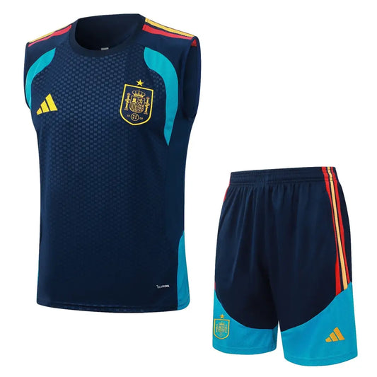 Kit Entraînement Espagne Bleu  2025/2026