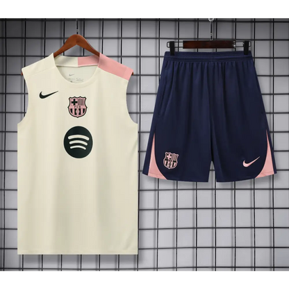 Kit Entraînement FC Barcelone Jaune & Bleu 2025/2026