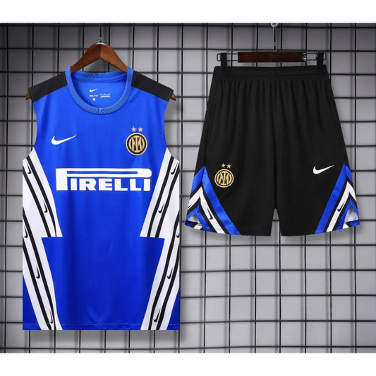 Kit Entraînement Inter Milan Bleu & Noir 2025/2026