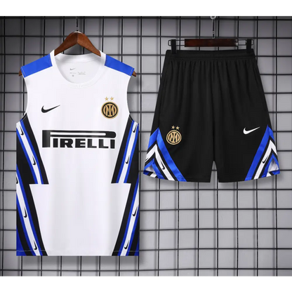 Kit Entraînement Inter Milan Noir & Blanc 2025/2026
