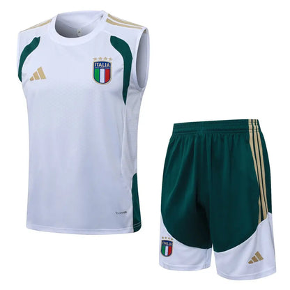 Kit Entraînement Italie Vert & Blanc 2025/2026
