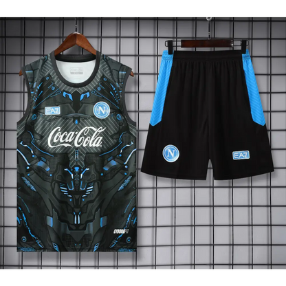 Kit Entraînement Naples SSC Noir 2025/2026