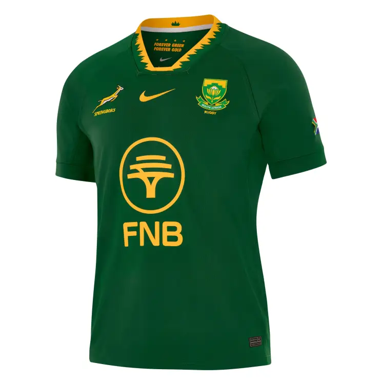 Maillot Rugby Afrique Du Sud 2026 Domicile