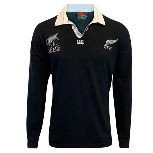 Maillot Rugby All Blacks 1992 (100 Years)