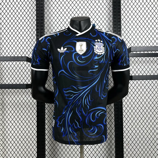 Maillot Argentine Coupe du Monde 2026 Extérieur Patch Champions du Monde Version Joueur