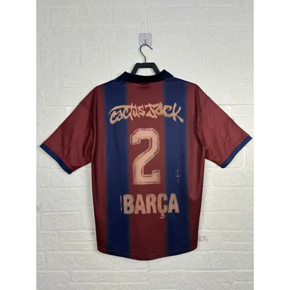 Maillot Barcelone Travis Scott retro