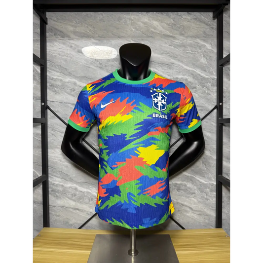 Maillot Brésil Concept fleur version joueur 2025/2026