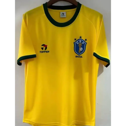 Maillot Brésil Domicile Retro 1982
