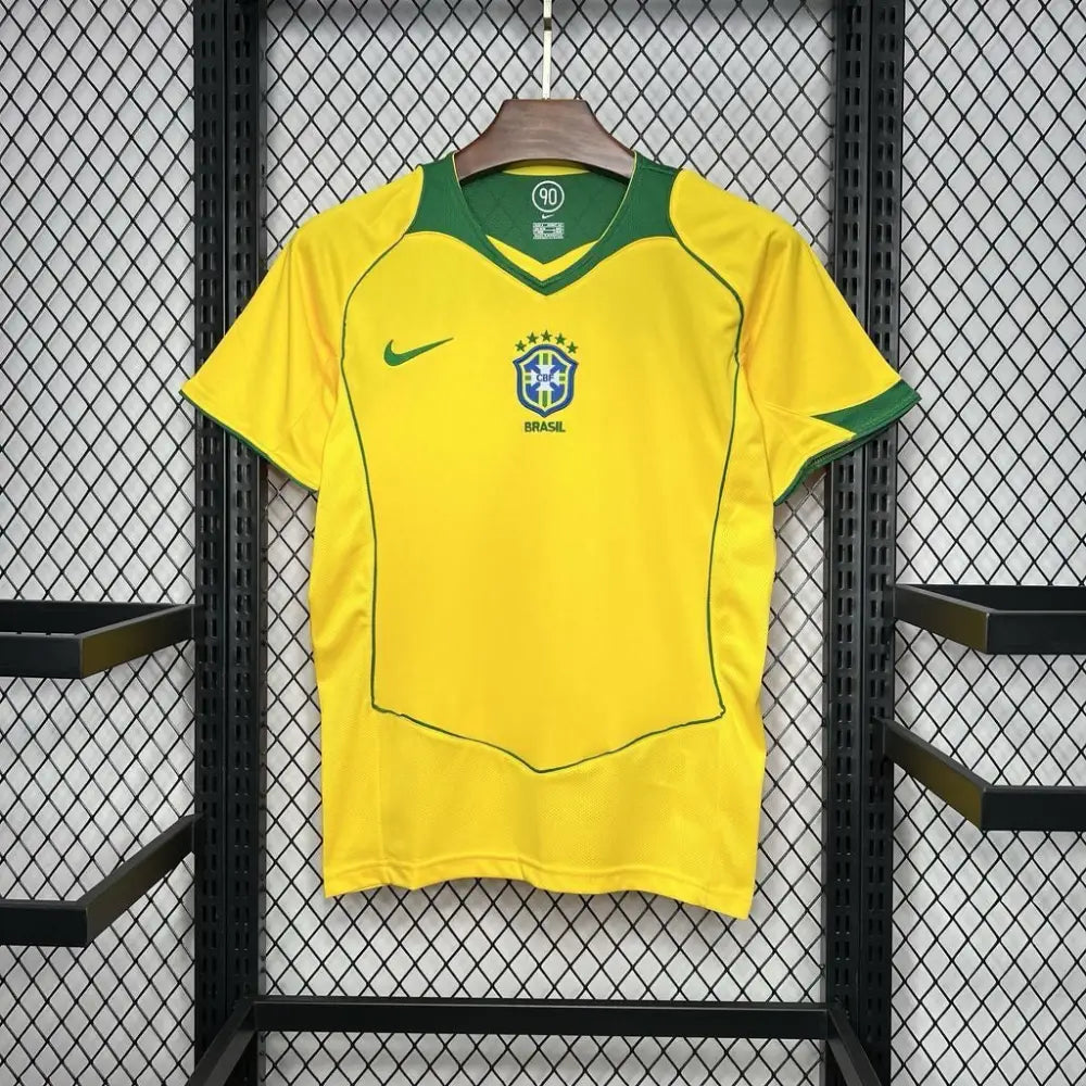 Maillot Brésil Domicile Retro 2004