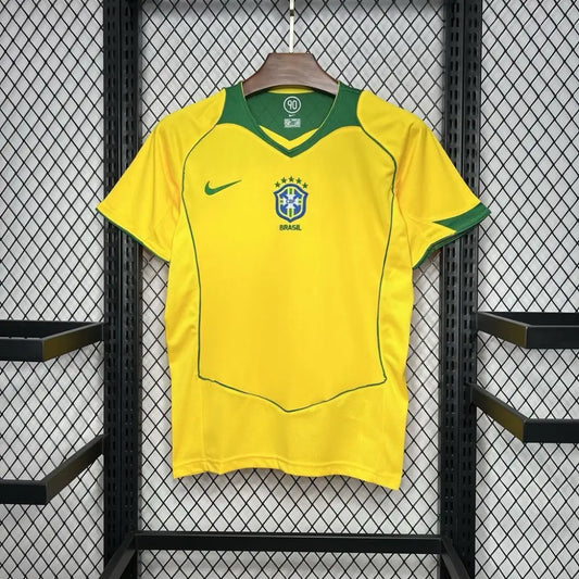 Maillot Brésil Domicile Retro 2004