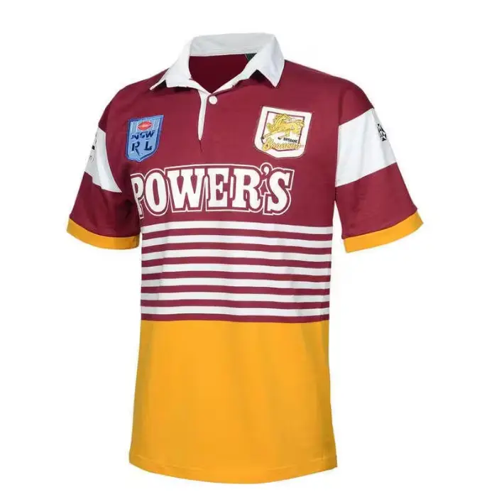 Maillot Rugby Broncos 1992