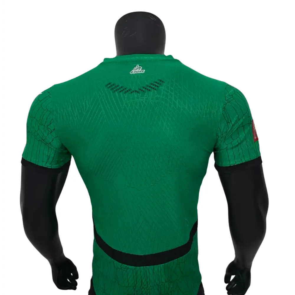 Maillot Cote d'Ivoire Vert Version Joueur 2025/2026