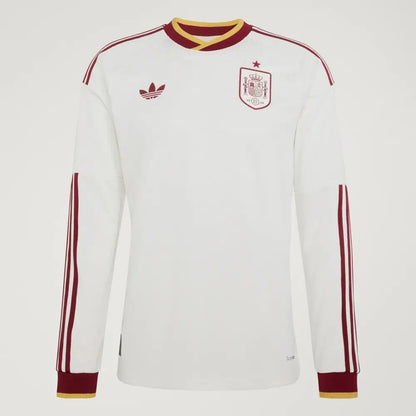 Maillot Espagne Coupe du Monde 2026 Extérieur Manches longues