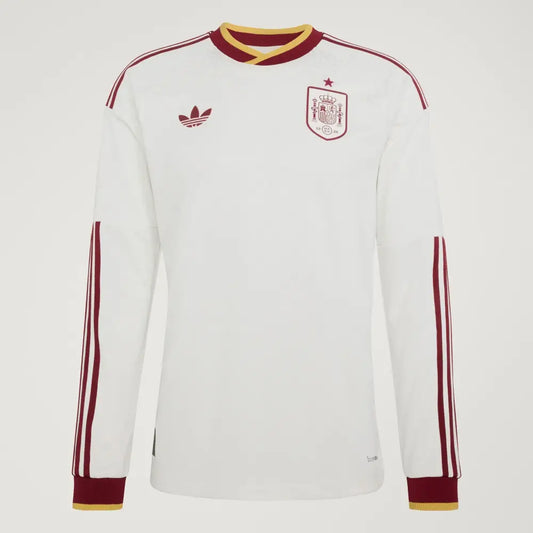 Maillot Espagne Coupe du Monde 2026 Extérieur Manches longues