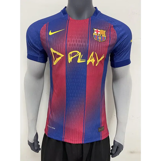 Maillot FC Barcelone Domicile Ed Sheeran version joueur 2025/2026