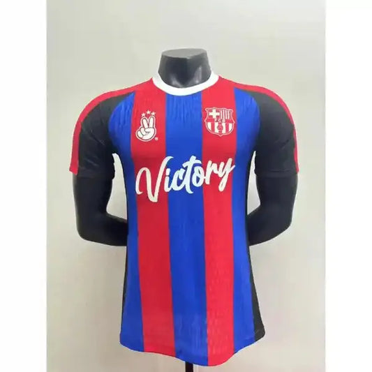 Maillot FC Barcelone Spécial Edition Bleu/Rouge Version Joueur 2025/2026