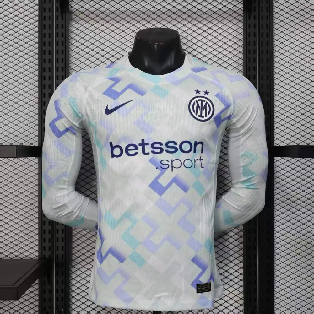 Maillot Inter Milan Extérieur manches longues version joueur 2025/2026