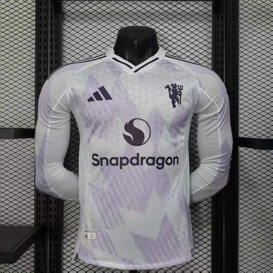 Maillot Manchester United Extérieur Manches Longues version joueur 2025/2026