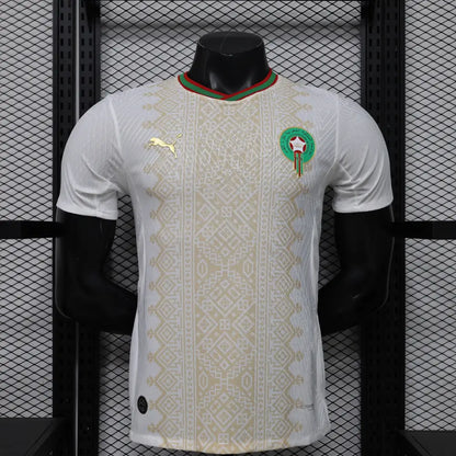 Maillot Maroc Coupe du Monde 2026 Extérieur Version joueur