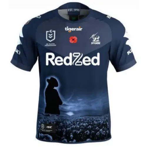 Maillot Rugby Melbourne storm NRL 2020/2021 Extérieur
