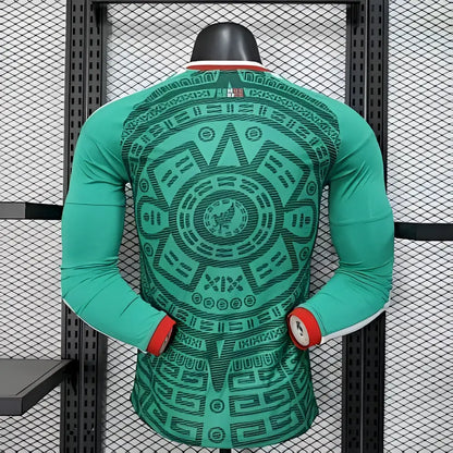 Maillot Mexique Domicile manches longues Version Joueur Coupe du Monde 2026