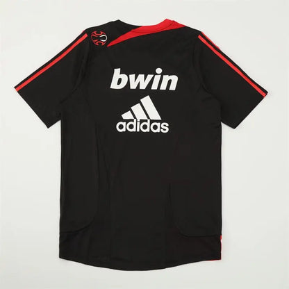 Maillot Milan AC Retro training noir 2007/2008