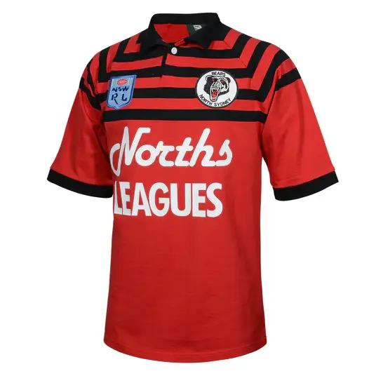 Maillot Rugby North Sydney Bears 1991